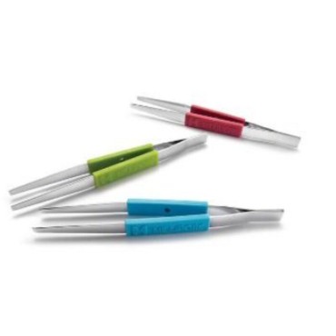 Penset, küt uçlu, paslanmaz çelik