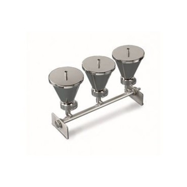 Manifold Paslanmaz Çelik 3x100ml